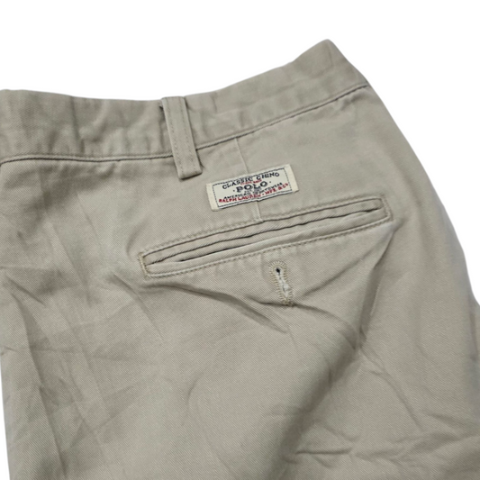 Pantalon Recto Ralph Lauren 35x30 Cafe Claro