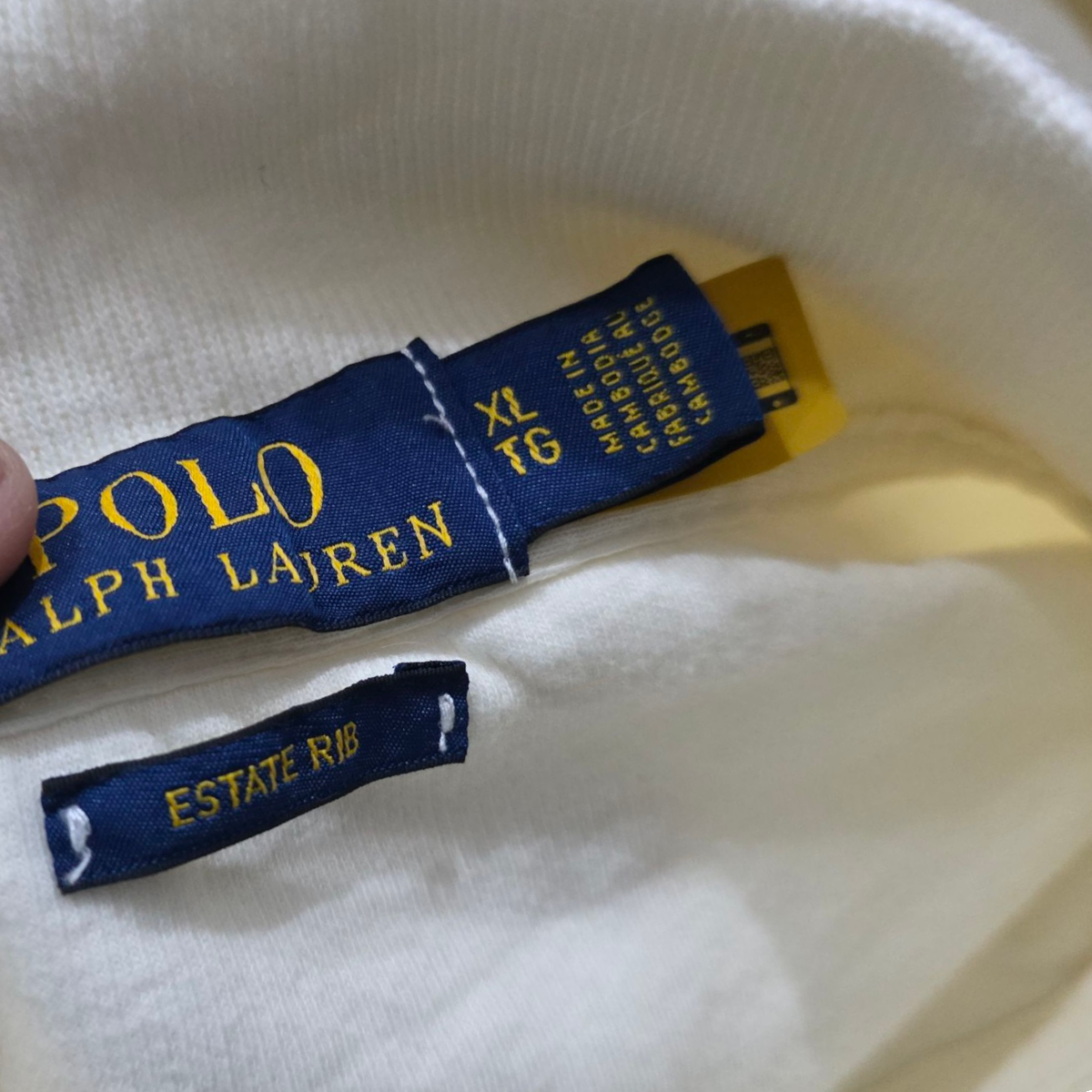 Sueter Ralph Lauren Xgrande Xl Beige Pony Colores