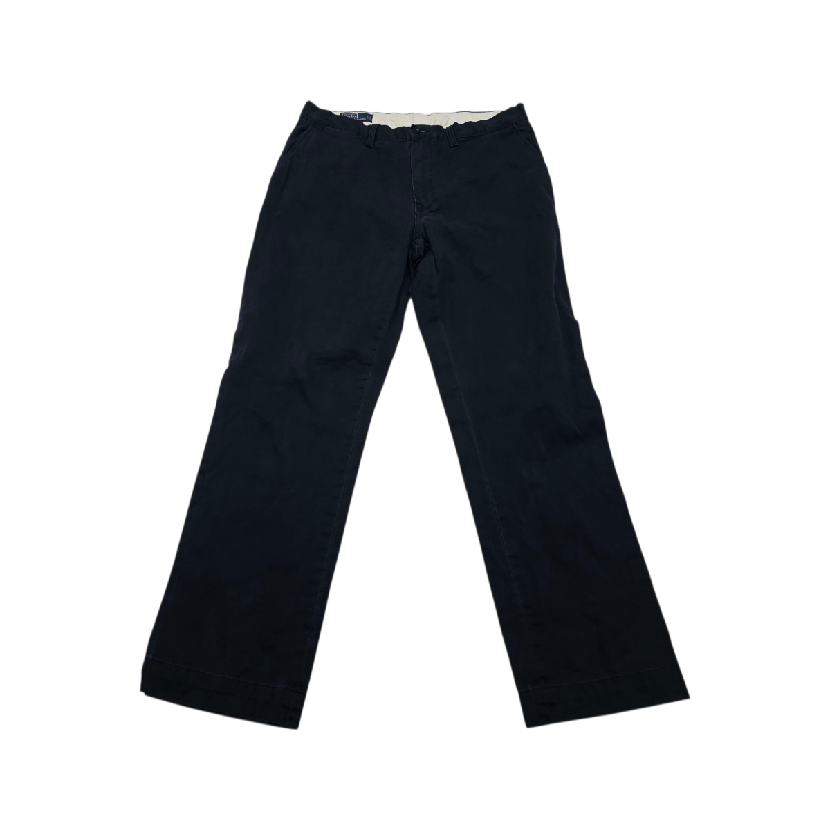 Pantalon Ralph Lauren 36x32 Azul Pony Rojo