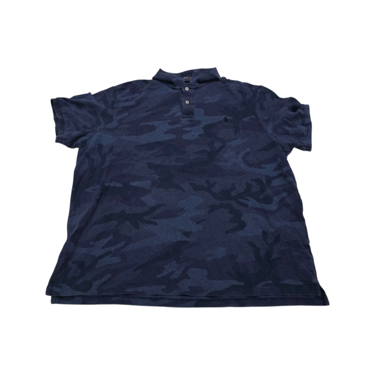 Playera Polo Ralph Lauren Xxl Azul Camoflaje