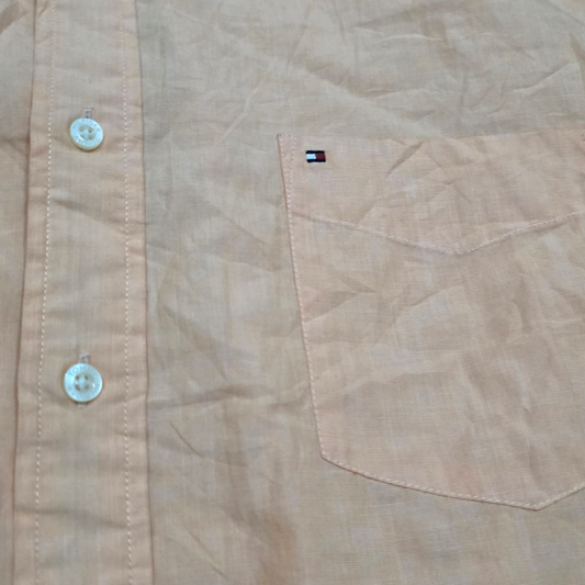 Camisa Tommy Hilfiger Xxl Naranja