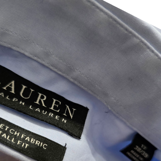 Camisa Ralph Lauren Xgrande Xl Azul Claro