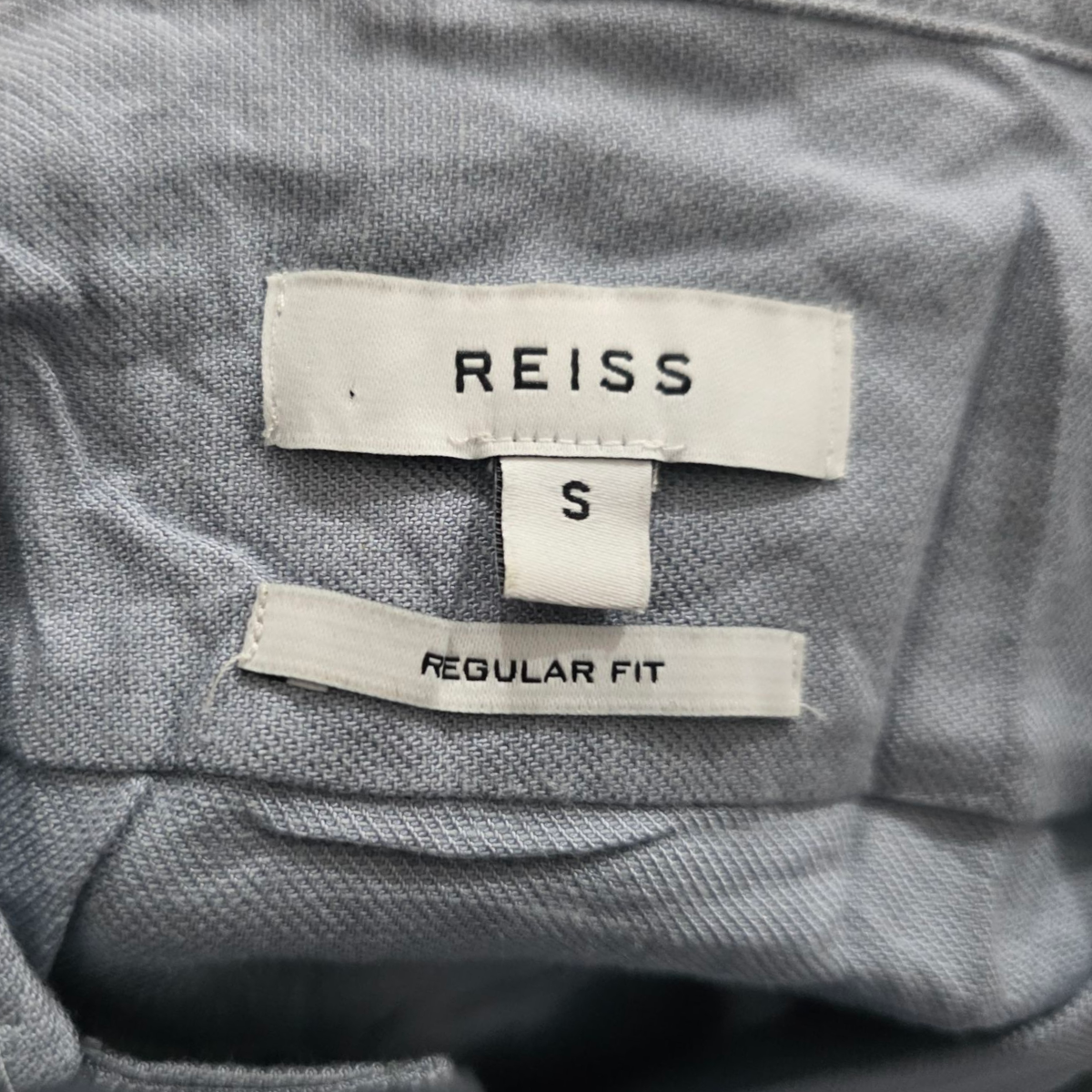 Camisa Manga Corta Reiss Chico S Gris