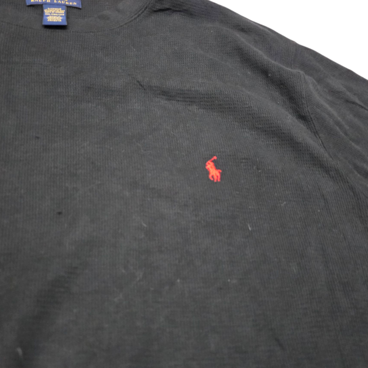 Playera Manga Larga Ralph Lauren 3xl Negro