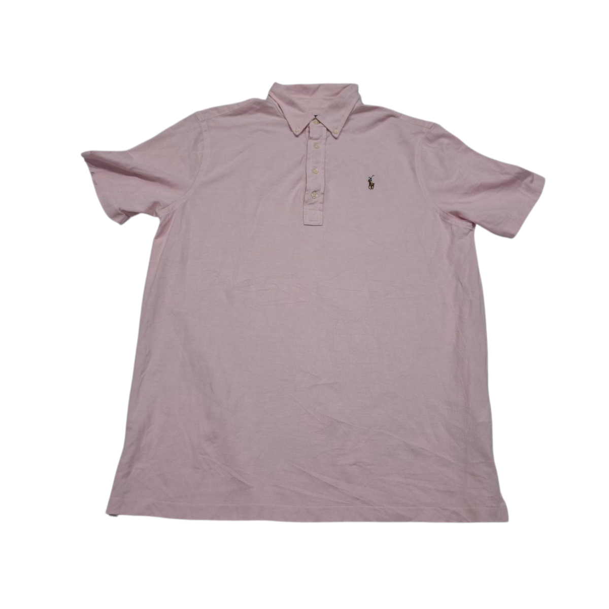 Playera Polo Ralph Lauren Grande L Rosa Pony Colores