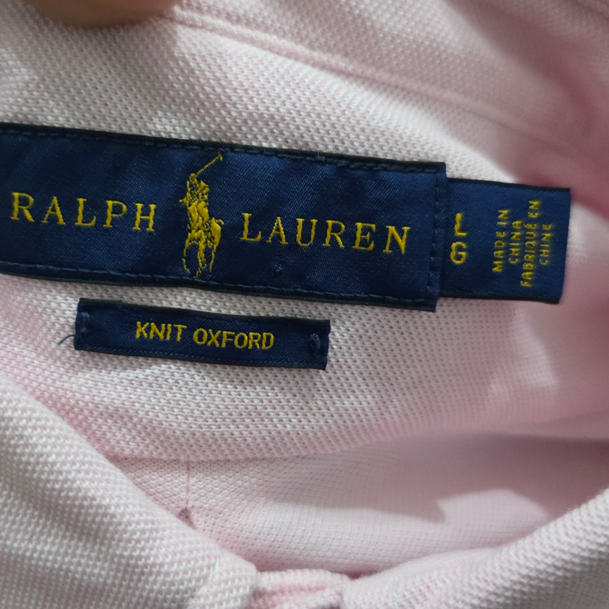 Playera Polo Ralph Lauren Grande L Rosa Pony Colores