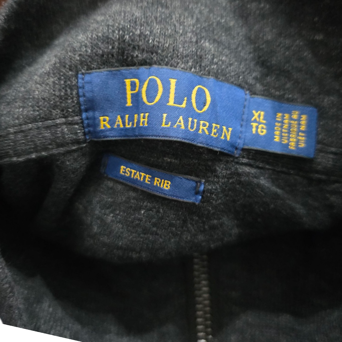 Sueter Ralph Lauren Xgrande Xl Gris Pony Colores