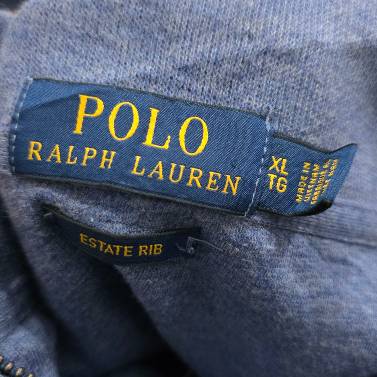 Sueter Ralph Lauren Xgrande Xl Azul Pony Rojo