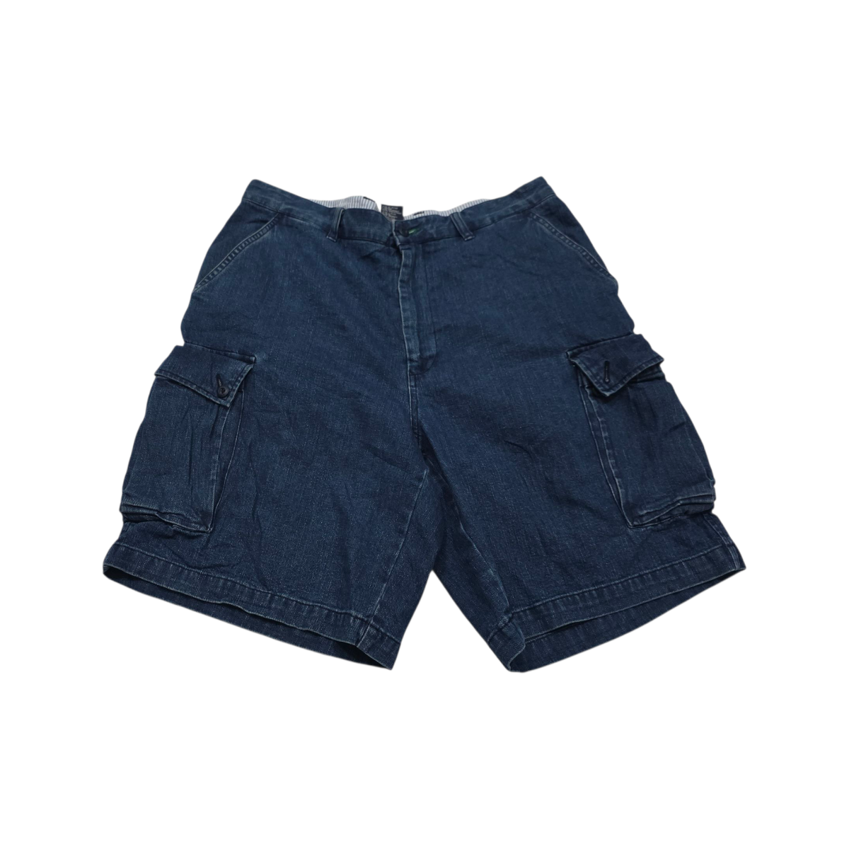 Bermuda Mezclilla Tommy Hilfiger Talla 36 Azul