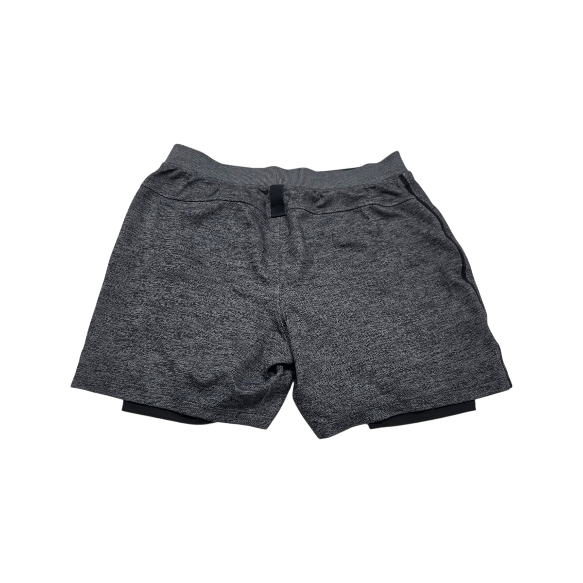 Short Lululemon Grande L Gris Con Malla