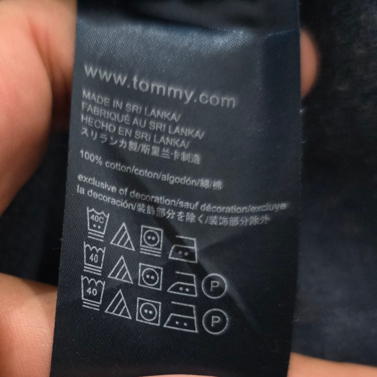 Sueter Tommy Hilfiger Mediano M Azul Cierre