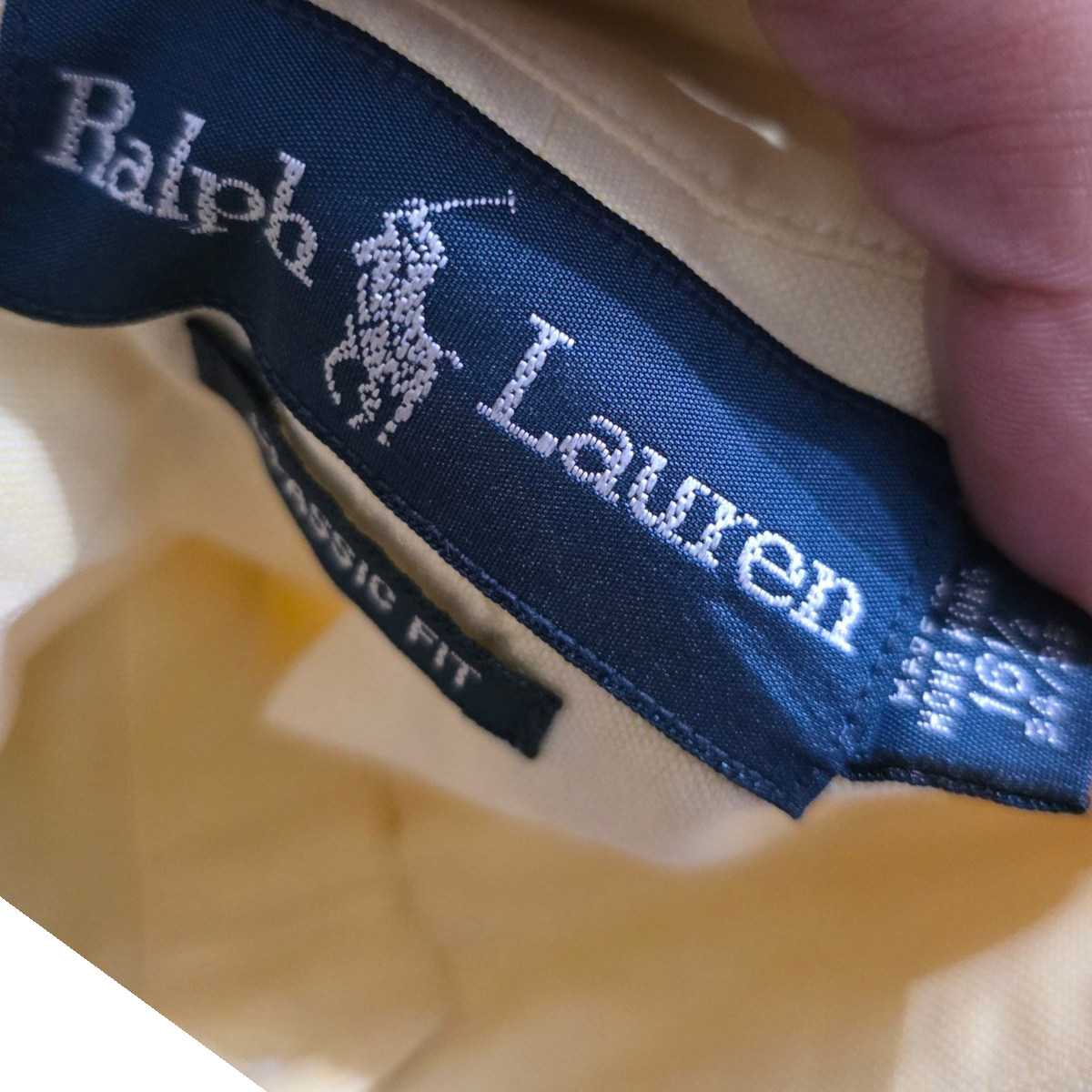Camisa Ralph Lauren Grande L Amarillo