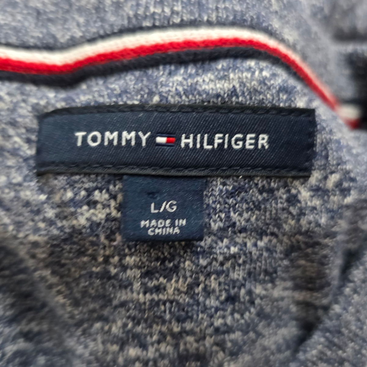 Sueter Tommy Hilfiger Grande L Azul