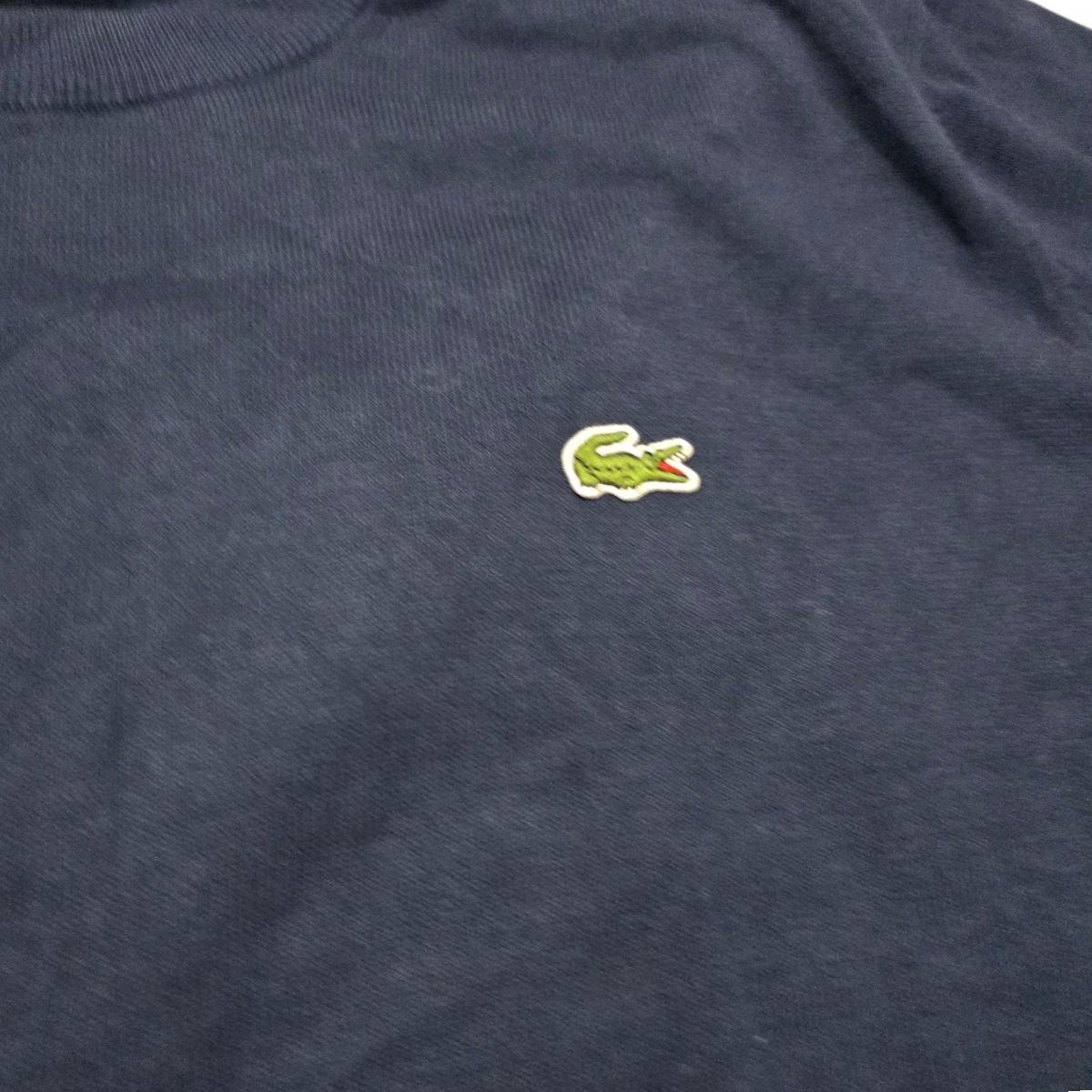 Sueter Lacoste Regular Fit Xxl Fr 7 Azul (Usado)
