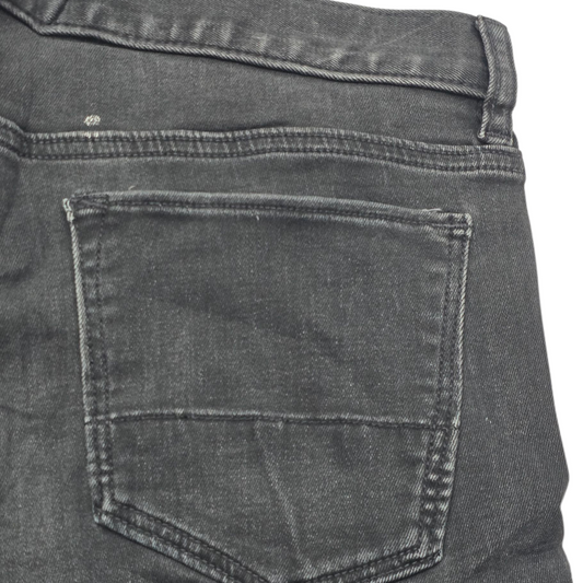 Pantalon Banana Republic 34x30 Negro Deslavado