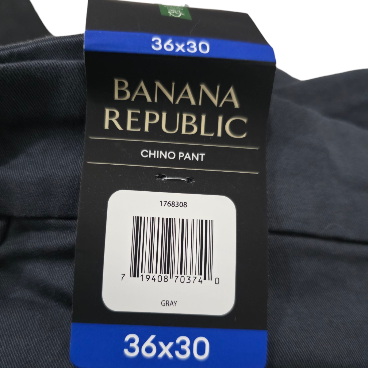 Pantalon Recto Banana Republic 36x30 Gris