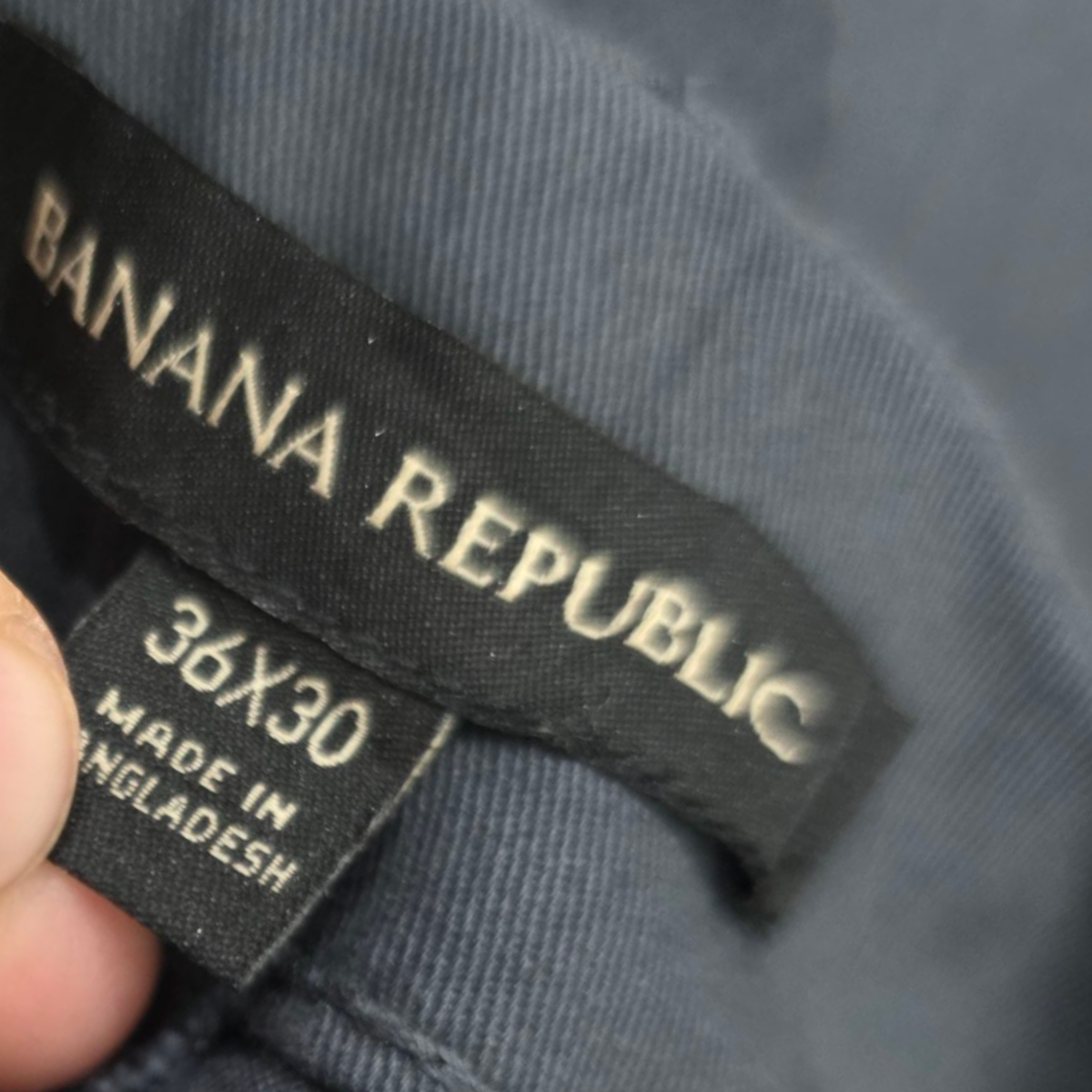 Pantalon Recto Banana Republic 36x30 Gris