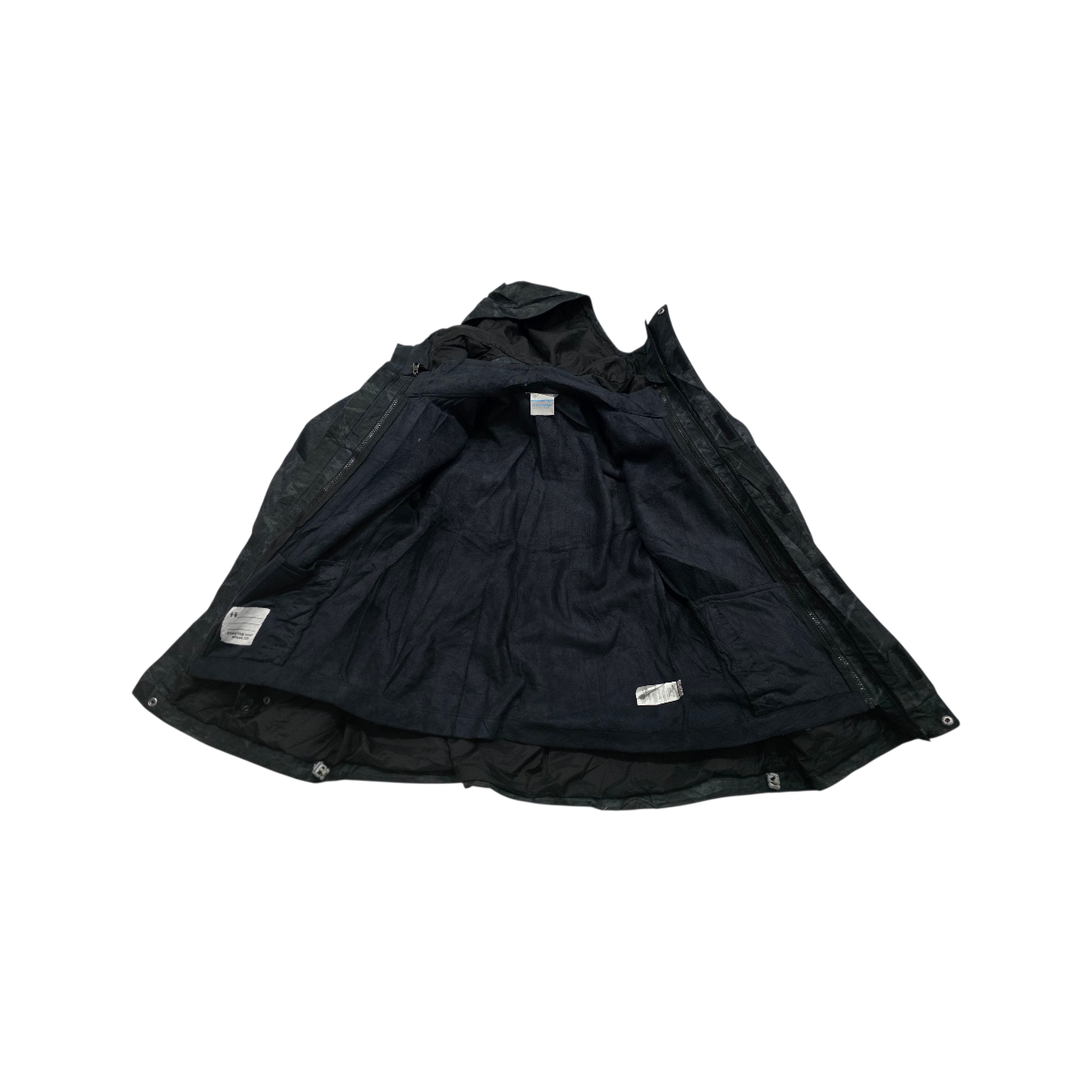 Chamarra 2 En 1 Columbia Adolescent L 14-16 Negro