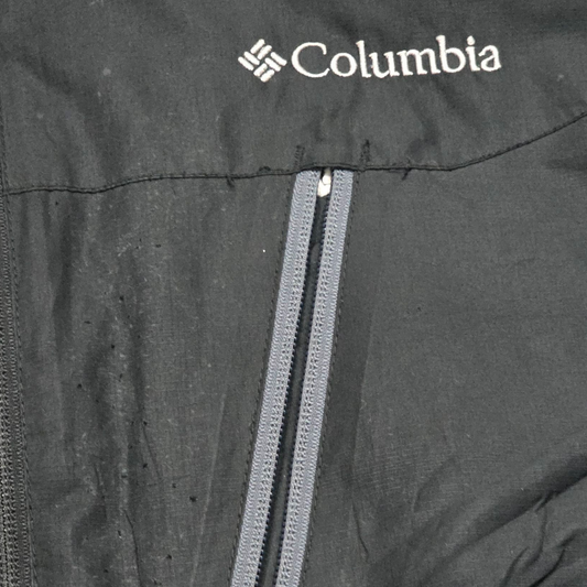 Chamarra Columbia Grande L Negro Y Gris
