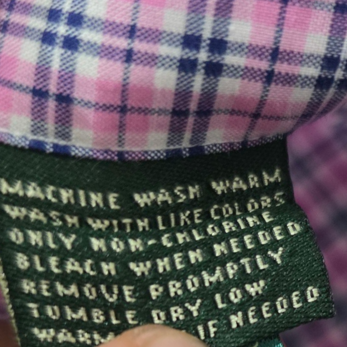 Camisa Ralph Lauren Xgrande Xl Cuadro Rosa (Usado)