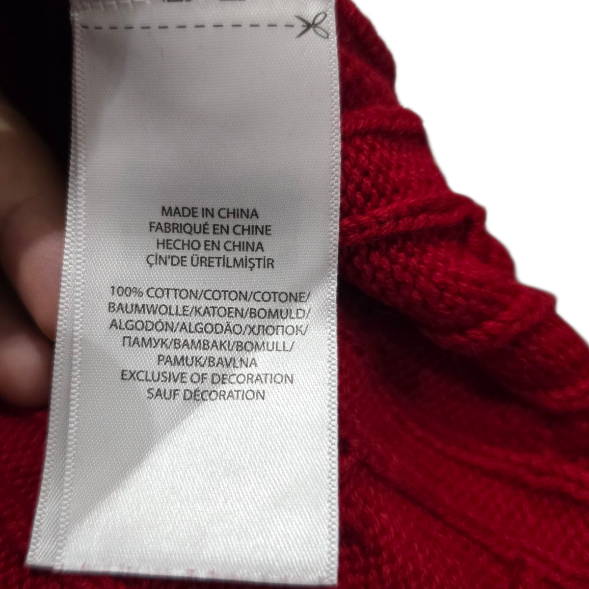 Sueter Tejido Ralph Lauren Xl Adolescente Xl 18-20 Rojo