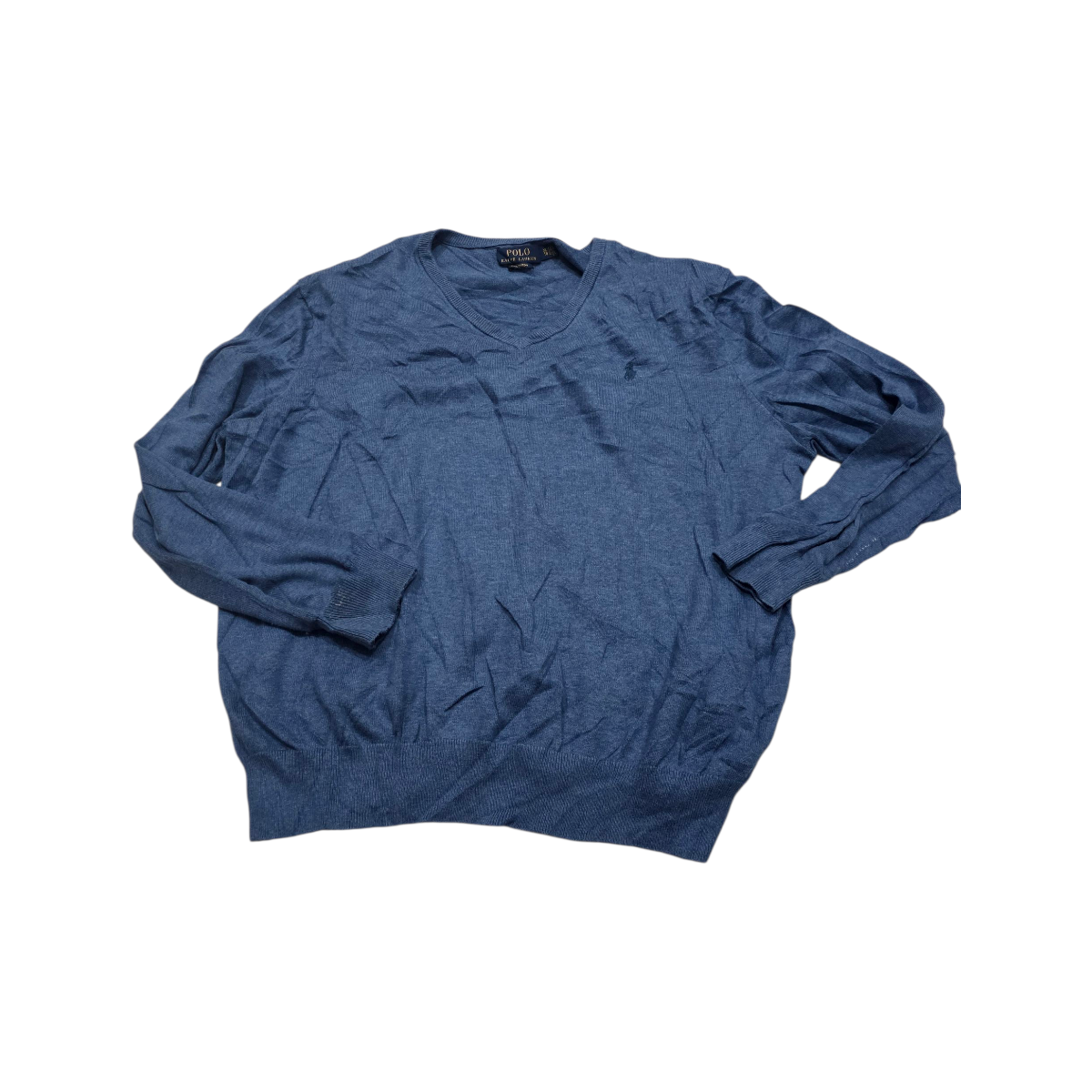 Sueter Ralph Lauren Xgrande Xl Azul Pony Azul