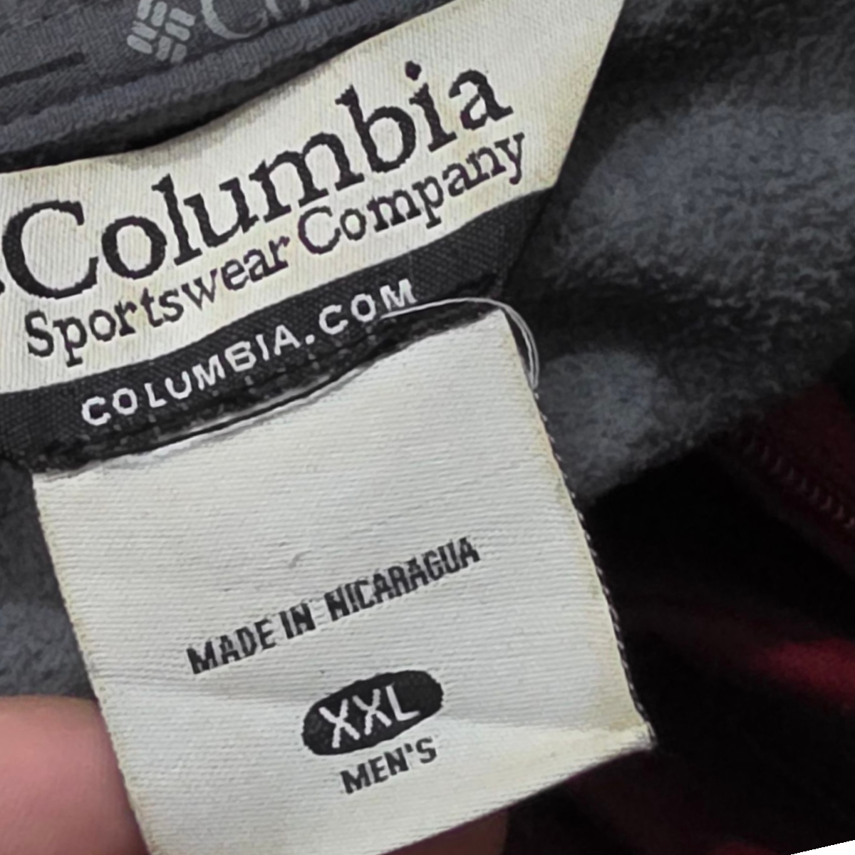 Chamarra Columbia 2xl Rojo