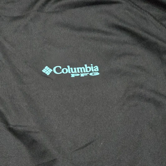 Playera Manga Larga Columbia Pfg 3x Negro