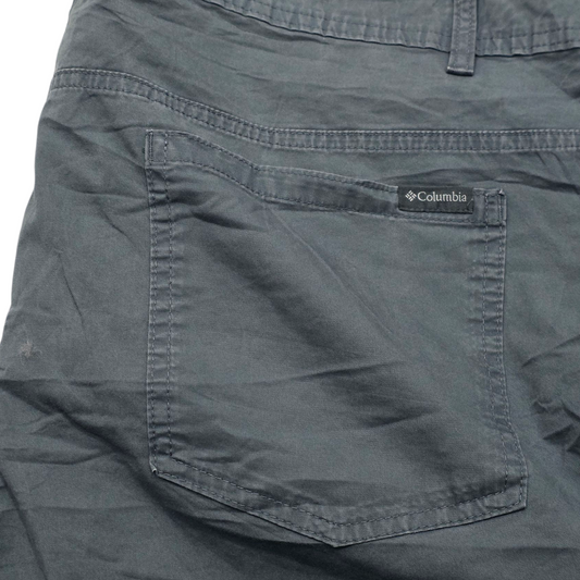 Pantalon Columbia 42x30 Regular Fit Gris