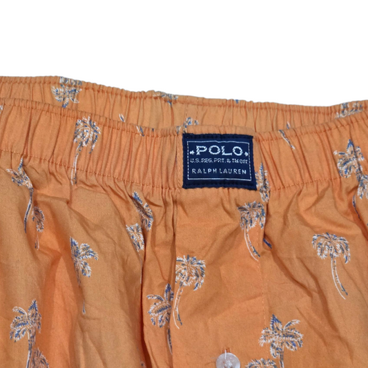 Pijama Ralph Lauren Mediana M Naranja Palmeras