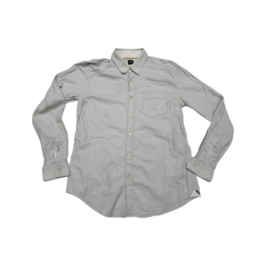 Camisa Boss Hugo Boss Xgrande Xl Gris Slimfit