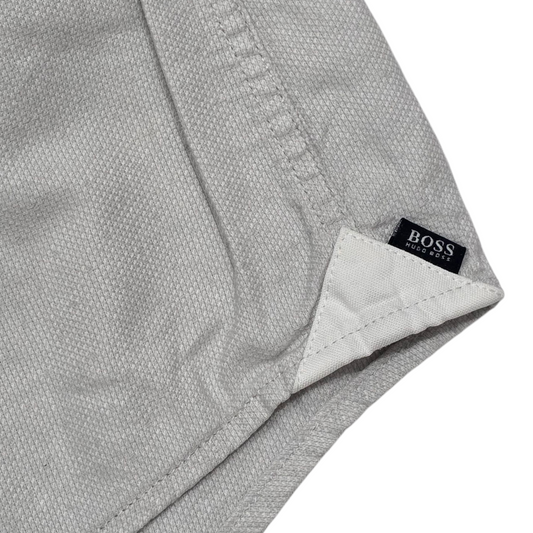 Camisa Boss Hugo Boss Xgrande Xl Gris Slimfit