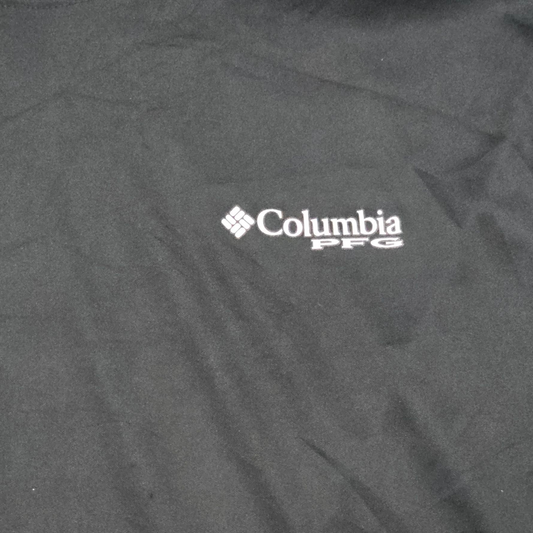 Playera Manga Larga Columbia Pfg 3x Negro