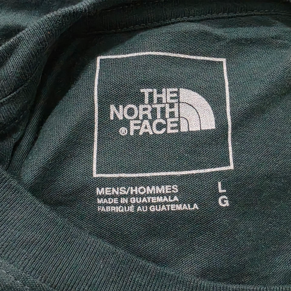 Playera Manga Larga The North Face Grande L Verde