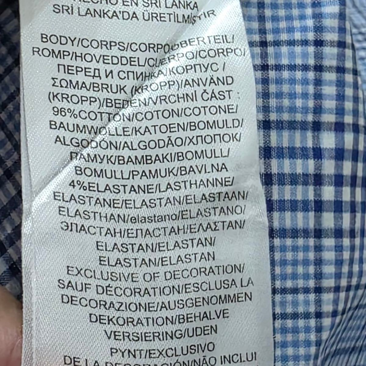 Camisa Ralph Lauren Xgrande Xl 17 32-33 Classic Fit Azul