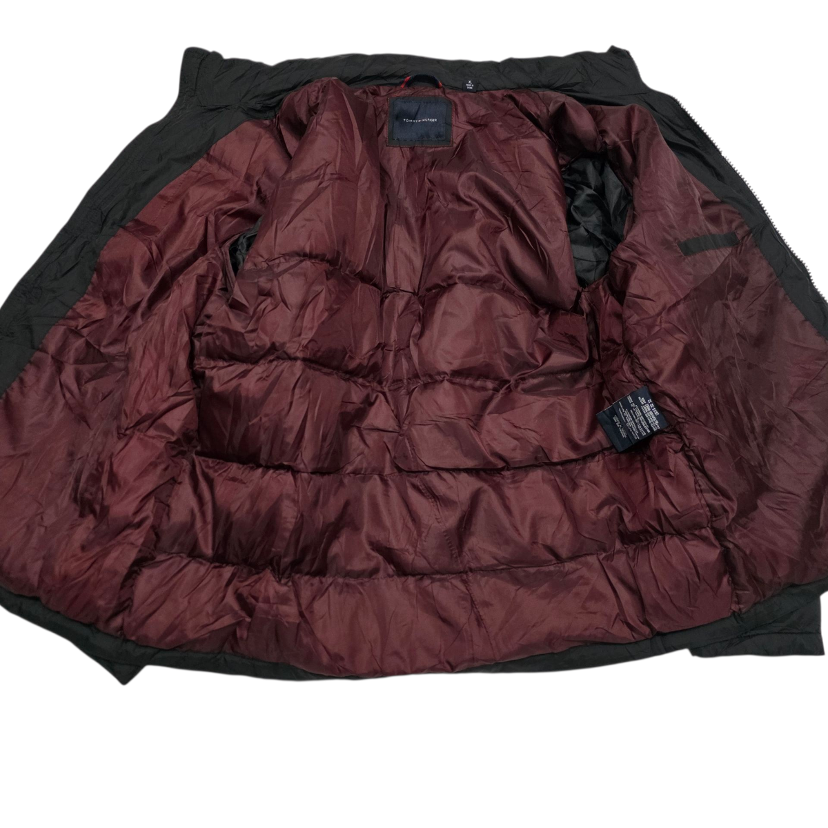 Chamarra Tommy Hilfiger Xgrande Xl Negro