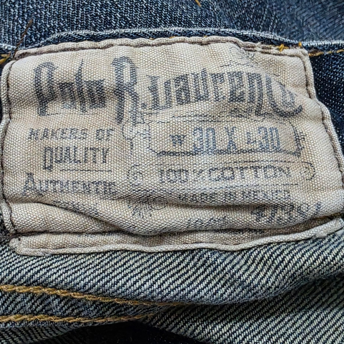 Pantalon Ralph Lauren 30x30 Recto Azul