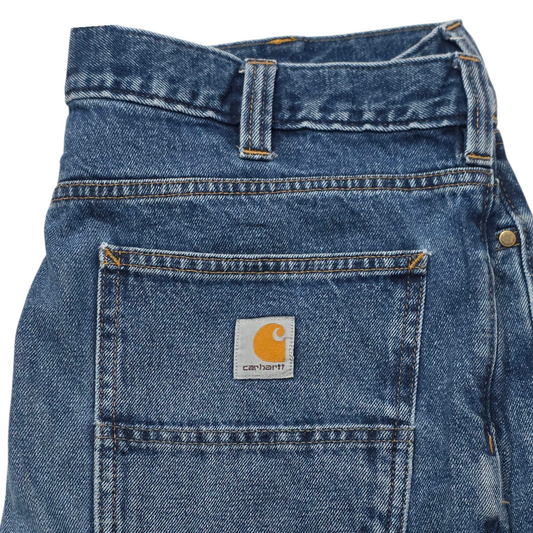 Pantalon Carhartt 36x32 Relaxed Fit Azul