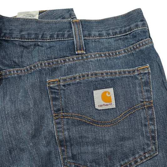 Pantalon Relaxed Fit Carhartt 42x30 Azul