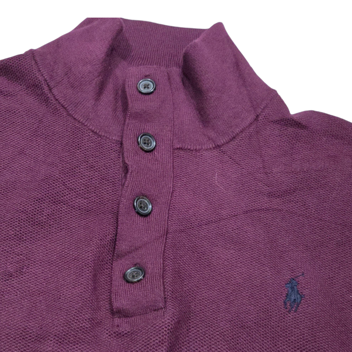 Sueter Ralph Lauren Xgrande Xl Vino Pony Azul