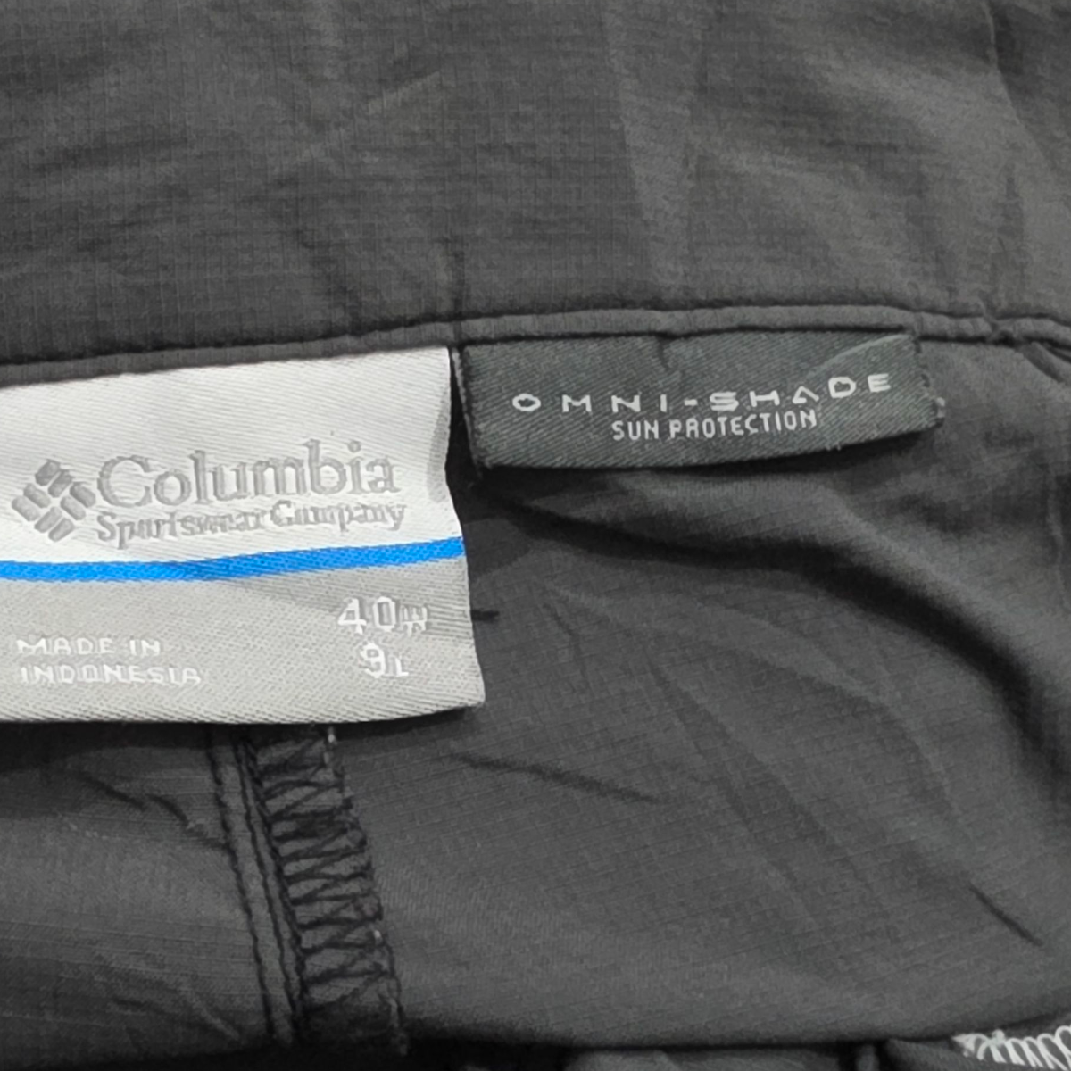 Bermuda Columbia Talla 40 Omni Shade Gris Oscuro