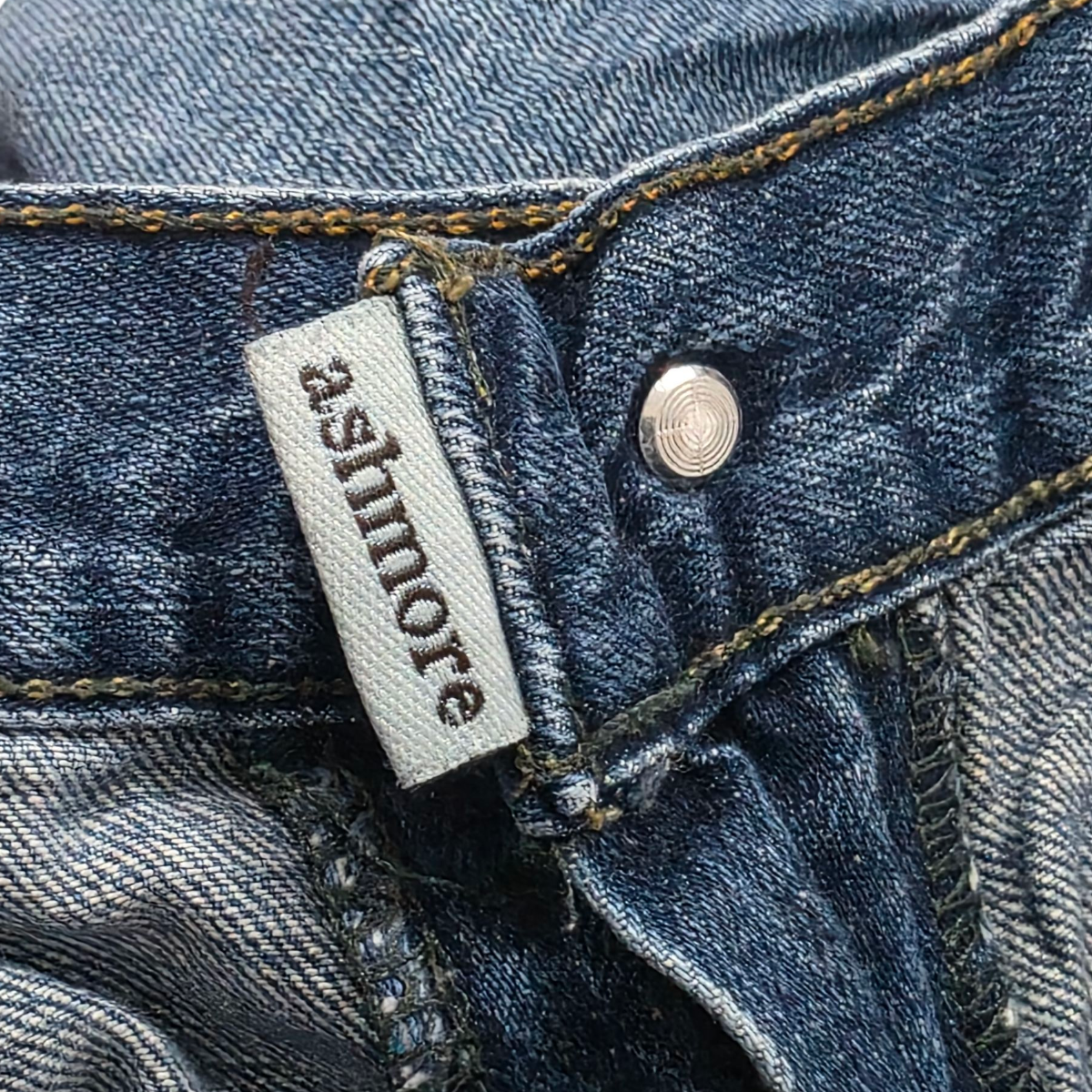 Pantalon Recto Ralph Lauren 38x32 Azul