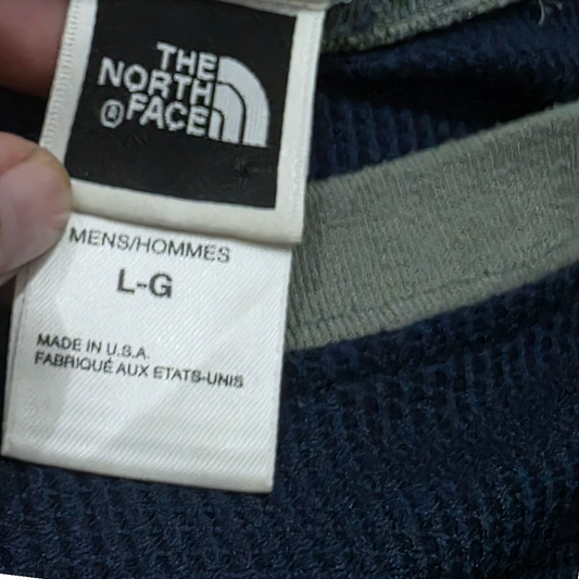 Playera Manga Larga The North Face Grande L Azu