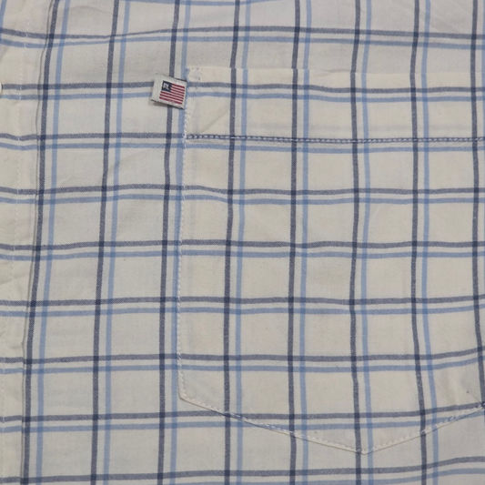 Camisa Ralph Lauren Xgrande Xl Cuadro Beige