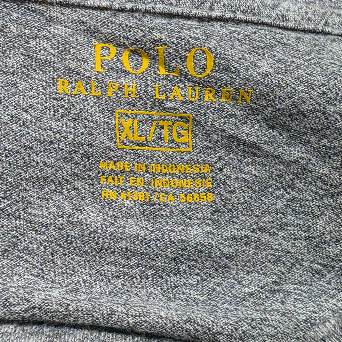 Playera Ralph Lauren Xgrande Xl Gris