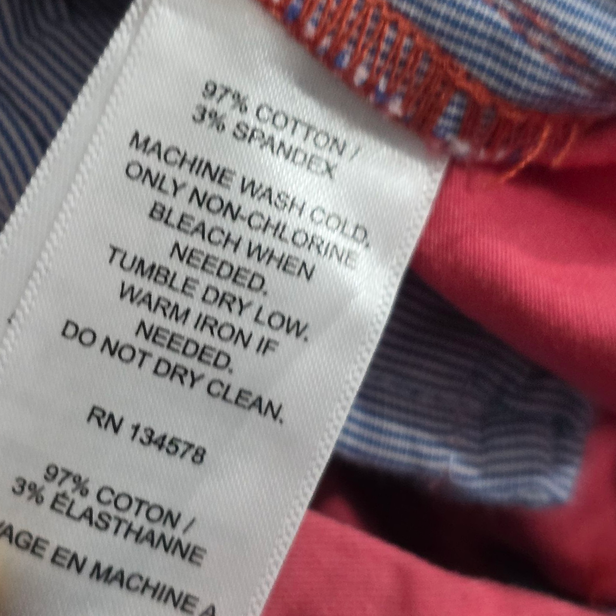 Pantalon Recto Vineyard Vines 38x32 Coral