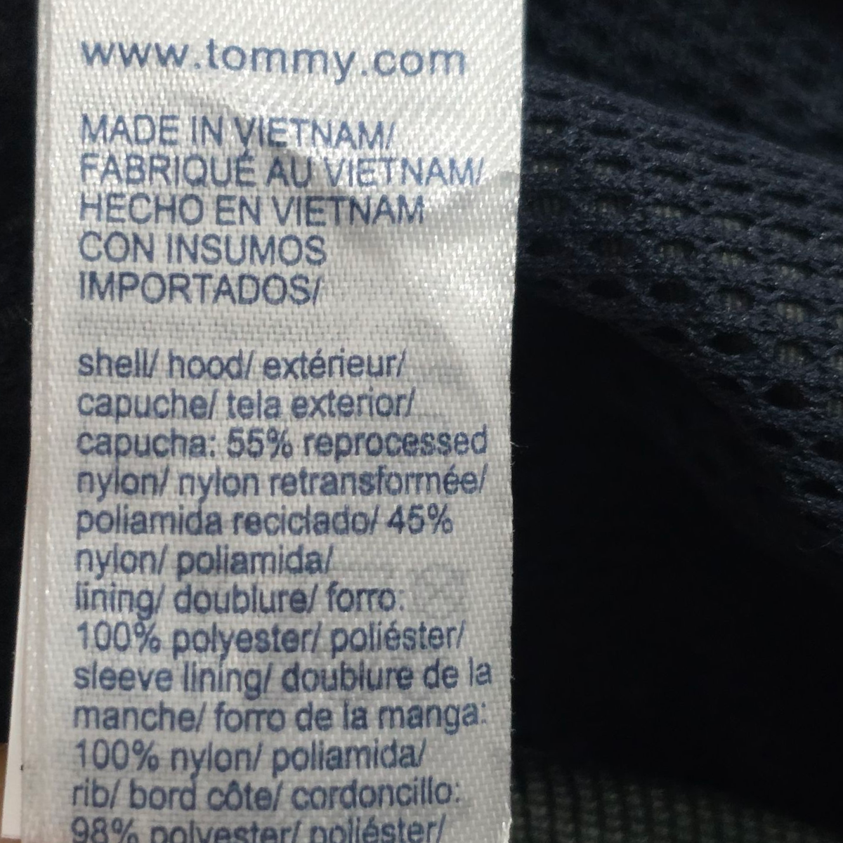 Chamarra Tommy Hilfiger Xgrande Xl Verde