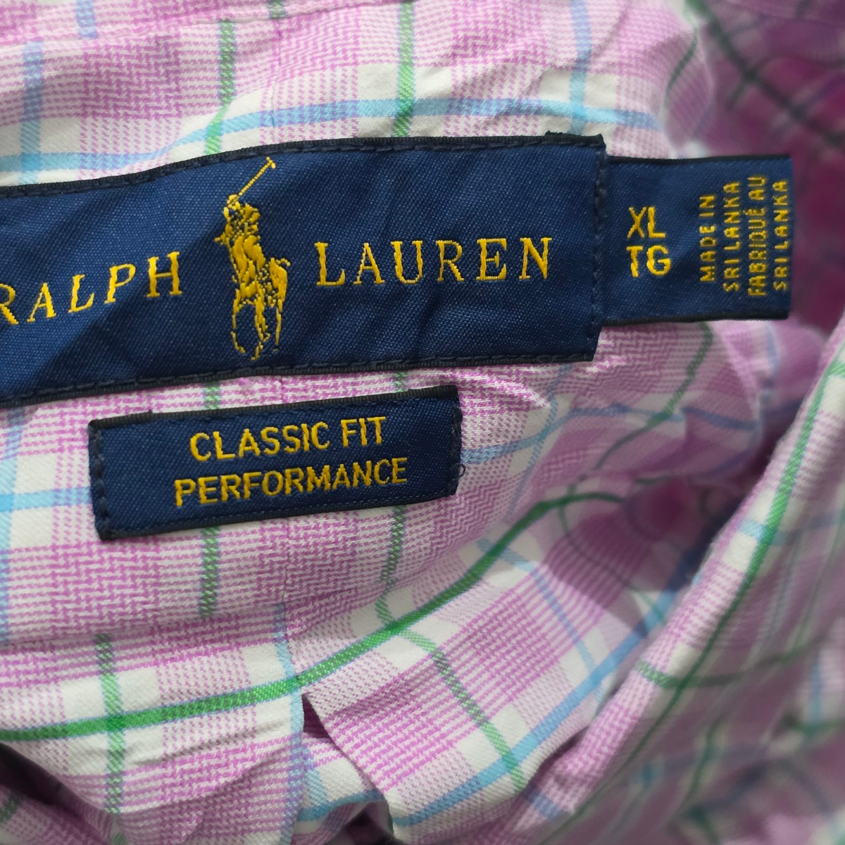 Camisa Ralph Lauren Xgrande Xl Classic Fit Performance Lila (Usado)