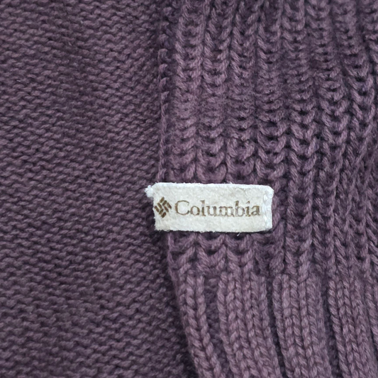 Sueter Columbia Mediana M Vino Cuello Redondo