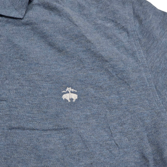 Playera Polo Brooks Brothers Chico S Azul Original Fi